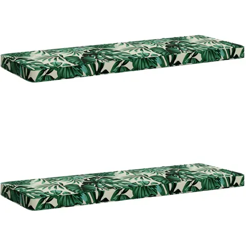 vidaXL Coussins de banc 2 pièces VUGHT 2 pc 100 % polyester – 481164 – image 1