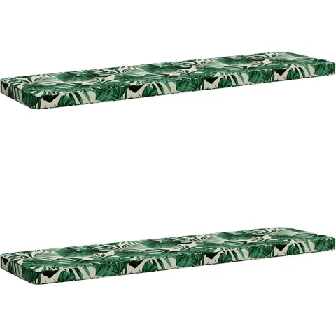 vidaXL Coussins de banc 2 pièces VUGHT 2 pc 100 % polyester – 481744 – image 1