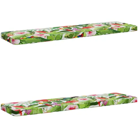 vidaXL Coussins de banc 2 pièces VUGHT 2 pc 100 % polyester – 482222 – image 1