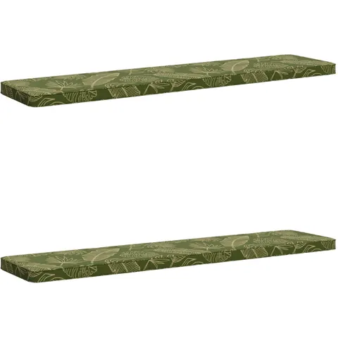 vidaXL Coussins de banc 2 pièces VUGHT 2 pc 100 % polyester – 483465 – image 1