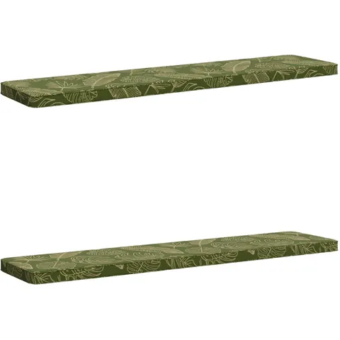 vidaXL Coussins de banc 2 pièces VUGHT 2 pc 100 % polyester – 484042 – image 1