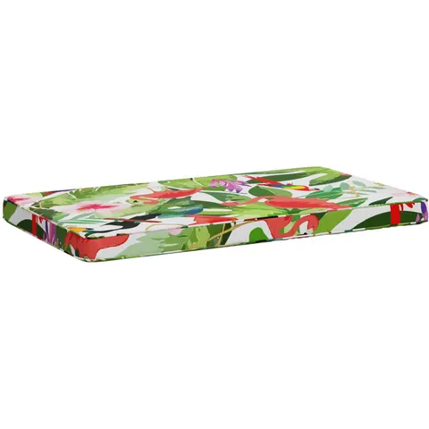 vidaXL Coussin de banc 1 pièce VUGHT 100 % polyester Multicolore – 485117 – image 1