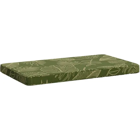 vidaXL Coussin de banc 1 pièce VUGHT 100 % polyester Modèle feuille – 485193 – image 1