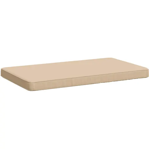 vidaXL Coussin de banc 1 pièce VUGHT 100 % polyester Crème – 485551 – image 1