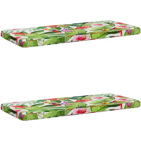 vidaXL Coussins de banc 2 pièces VUGHT 2 pc 100 % polyester – 486282 – image 1