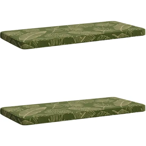 vidaXL Coussins de banc 2 pièces VUGHT 2 pc 100 % polyester – 486367 – image 1