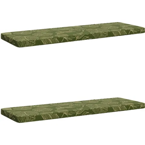 vidaXL Coussins de banc 2 pièces VUGHT 2 pc 100 % polyester – 489269 – image 1