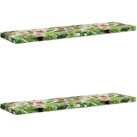 vidaXL Coussins de banc 2 pièces VUGHT 2 pc 100 % polyester – 489764 – image 1