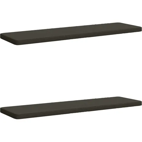 vidaXL Coussins de banc 2 pièces VUGHT 2 pc 100 % polyester Anthracite – 490166 – image 1
