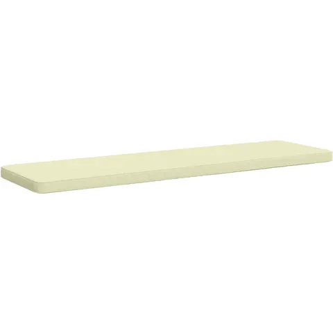 vidaXL Coussin de banc 1 pièce VUGHT 100 % polyester Crème – 490319 – image 1