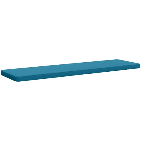 vidaXL Coussin de banc 1 pièce VUGHT 100 % polyester Bleu clair – 490395 – image 1