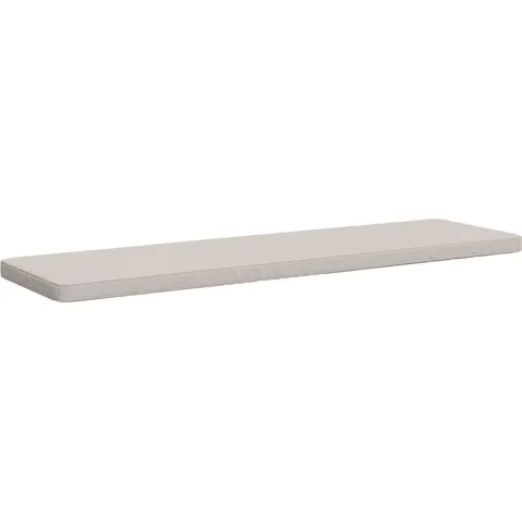 vidaXL Coussin de banc 1 pièce VUGHT 100 % polyester Blanc – 490616 – image 1