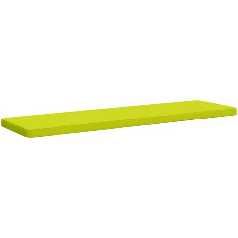 vidaXL Coussin de banc 1 pièce VUGHT 100 % polyester Vert vif. – 490838 – image 1