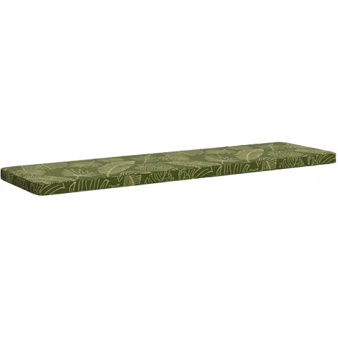 vidaXL Coussin de banc 1 pièce VUGHT 100 % polyester Modèle feuille – 490999 – image 1