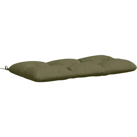 vidaXL Coussin de banc VIANEN 100 % polyester Vert olive – 494737 – image 1