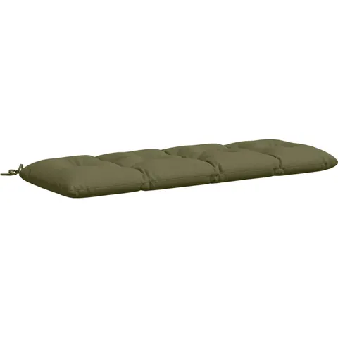 vidaXL Coussin de banc VIANEN 100 % polyester Vert olive – 496410 – image 1