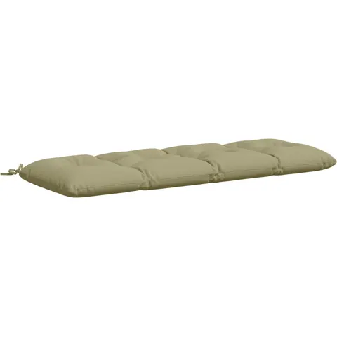 vidaXL Coussin de banc VIANEN 100 % polyester Vert clair – 496434 – image 1