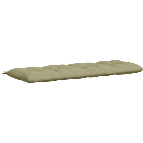 vidaXL Coussin de banc VIANEN 100 % polyester Vert clair – 499558 – image 1
