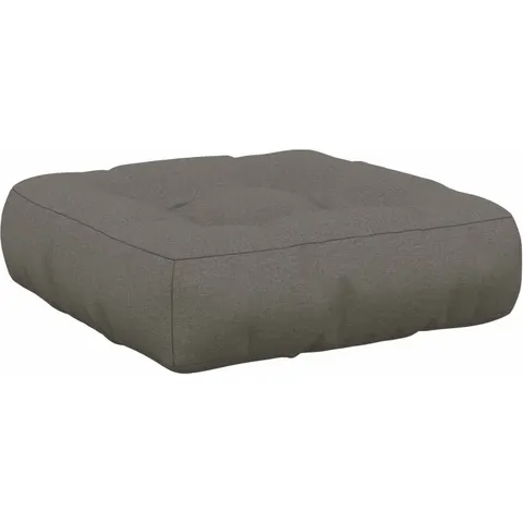 vidaXL Coussin de siège 1 pièce VIANEN 100 % polyester Gris – 503330 – image 1