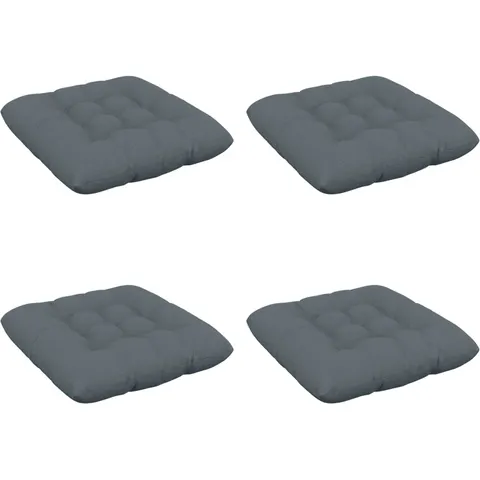 vidaXL Coussins de siège VIANEN 4 pc 100 % polyester Bleu – 504146 – image 1