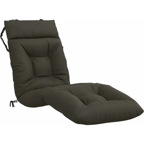 vidaXL Coussin de transat VIANEN 100 % polyester Anthracite – 507420 – image 1