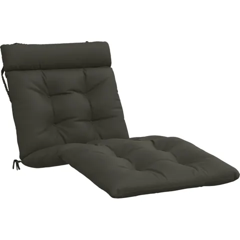vidaXL Coussin de transat VIANEN 100 % polyester Anthracite – 507789 – image 1