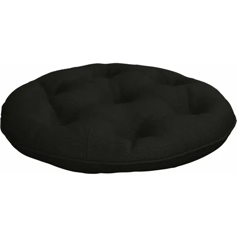 vidaXL Coussin de chaise suspendue VIANEN 100 % polyester Noir – 508601 – image 1