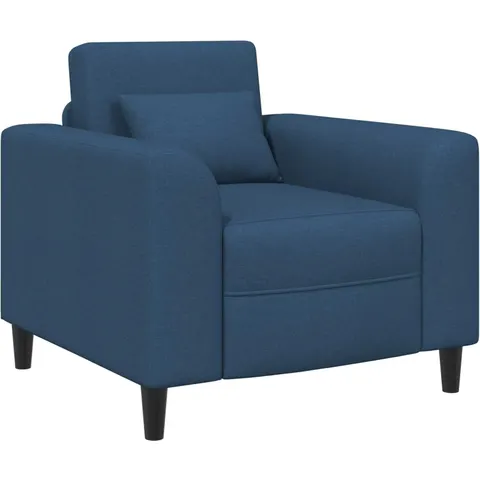 vidaXL Fauteuil Bleu Tissu – 523246 – image 1