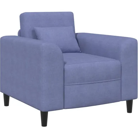 vidaXL Fauteuil Bleu denim Tissu – 523284 – image 1