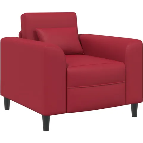 vidaXL Fauteuil Bordeaux Simili cuir – 523321 – image 1