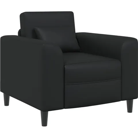 vidaXL Fauteuil Noir Simili cuir – 523352 – image 1