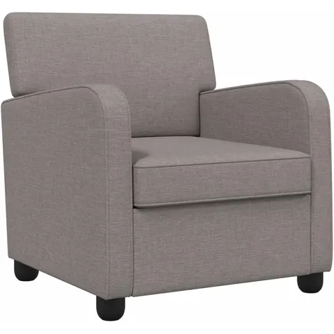 vidaXL Fauteuil Taupe Tissu – 590484 – image 1