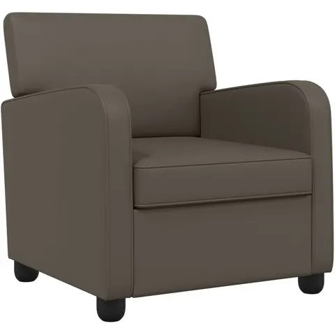 vidaXL Fauteuil Gris Simili cuir – 590781 – image 1