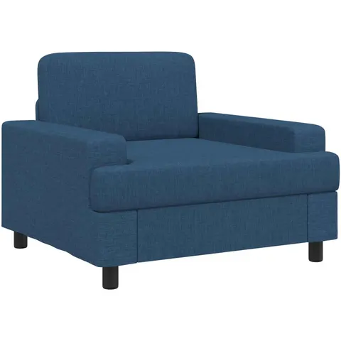 vidaXL Fauteuil Bleu Tissu – 591115 – image 1