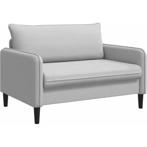 vidaXL Fauteuil XXL Gris clair Velours – image 1