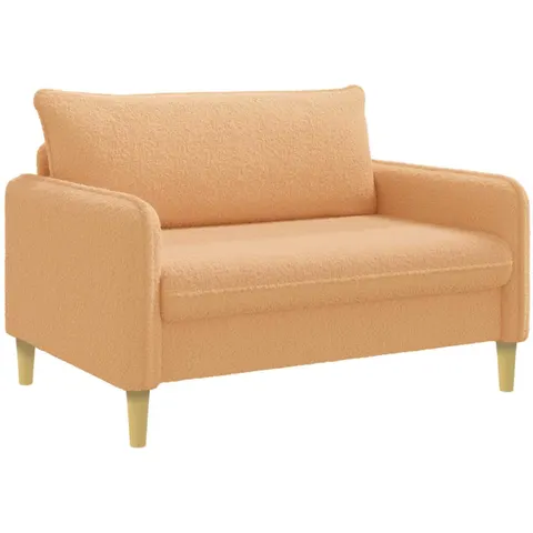 vidaXL Fauteuil XXL Beige Bouclé – image 1