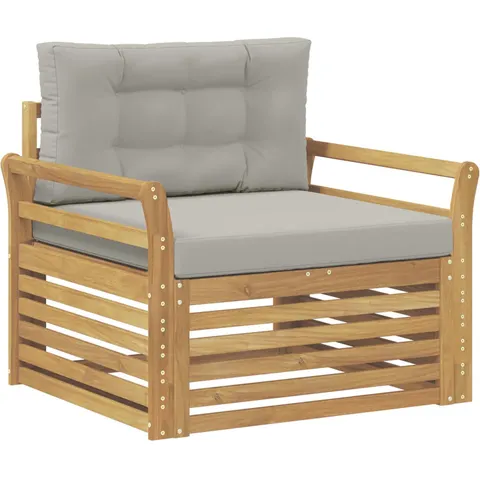 vidaXL Canapé d’extérieur Polyester Blanc – 651666 – image 1