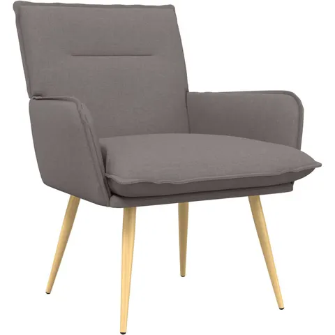 vidaXL Fauteuil Taupe Tissu – 854882 – image 1