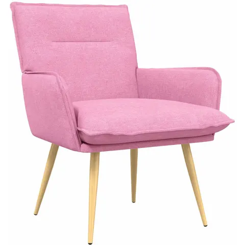 vidaXL Fauteuil Rose Tissu – 854936 – image 1