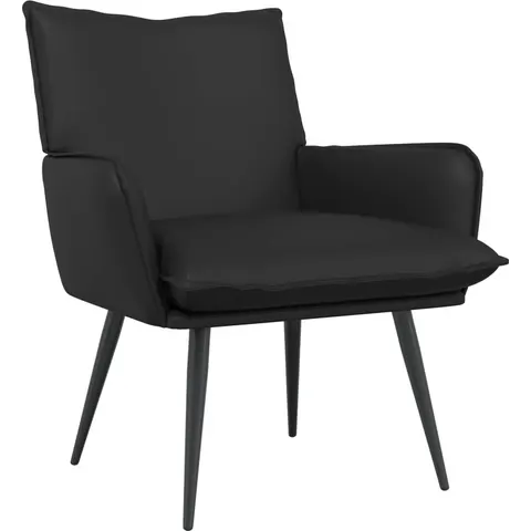 vidaXL Fauteuil Noir Simili cuir – 855261 – image 1