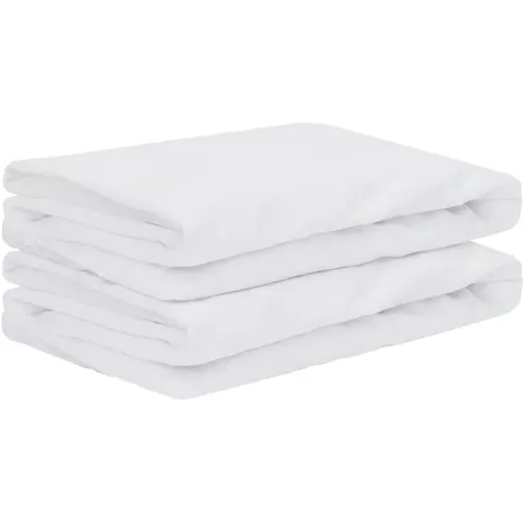 vidaXL Protector de Matelas 2 pc 200 x 220 cm Imperméable Blanc – image 1