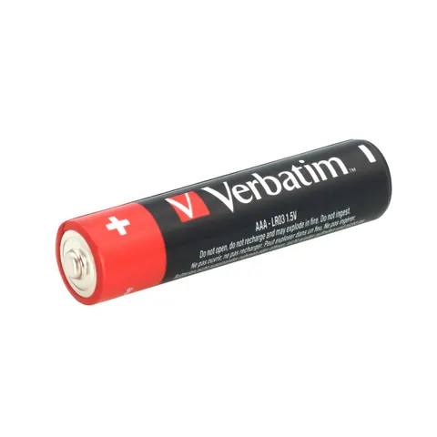Verbatim ALKALINE BATTERY AAA 4 PACK (SHRINK WRAP) – Bild 1