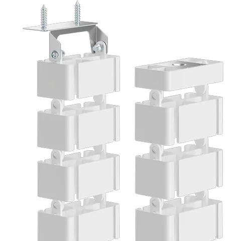 Fellowes Kabelschlange CableSpine, weiß – Bild 1