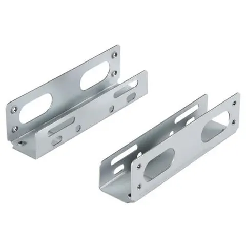 StarTech.com 3,5 (8,9cm) Universal Festplatten Einbauwinkel - Einbauschienen / Speichereinschubadapter für 5,25 (13,3cm) – Bild 1