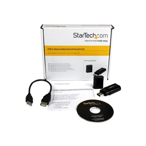 STARTECH Externer USB Stereo Adapter – Bild 1