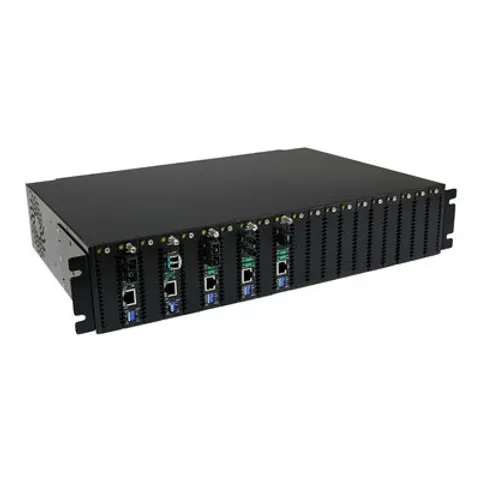 STARTECH LWL / Glasfaser Medienkonverter – Bild 1