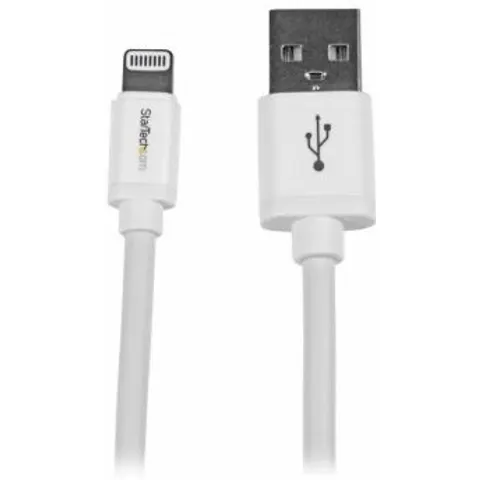 STARTECH 2m Lightning to USB Cable – Weiß – Bild 1