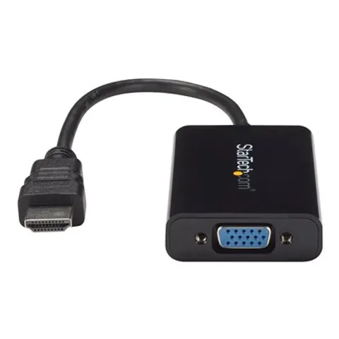 STARTECH HDMI to VGA Adapter Converter – Schwarz – 850995 – Bild 1