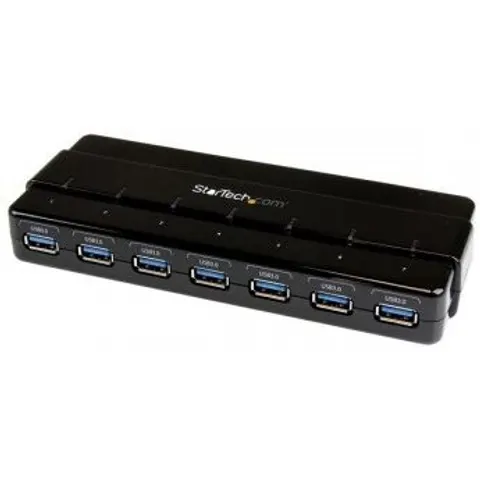 STARTECH ST7300USB3B 7 port USB 3.0 hub – Bild 1