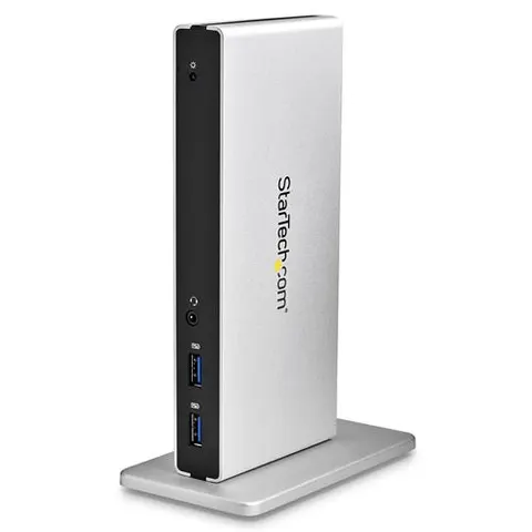 Dockstation Startech USB3SDOCKDD Silver – afbeelding 1